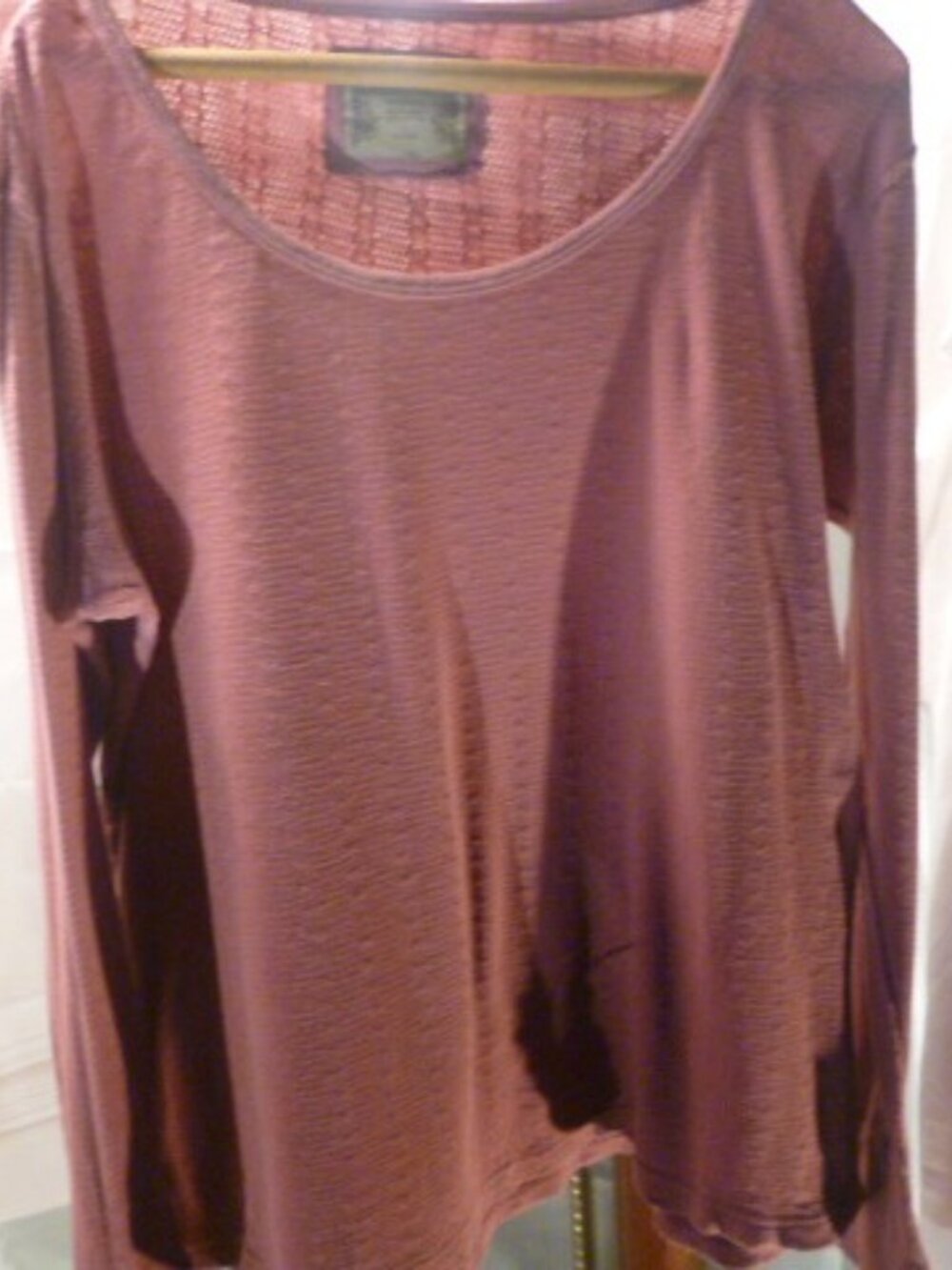 RuffHewn ombre long sleeve shirt